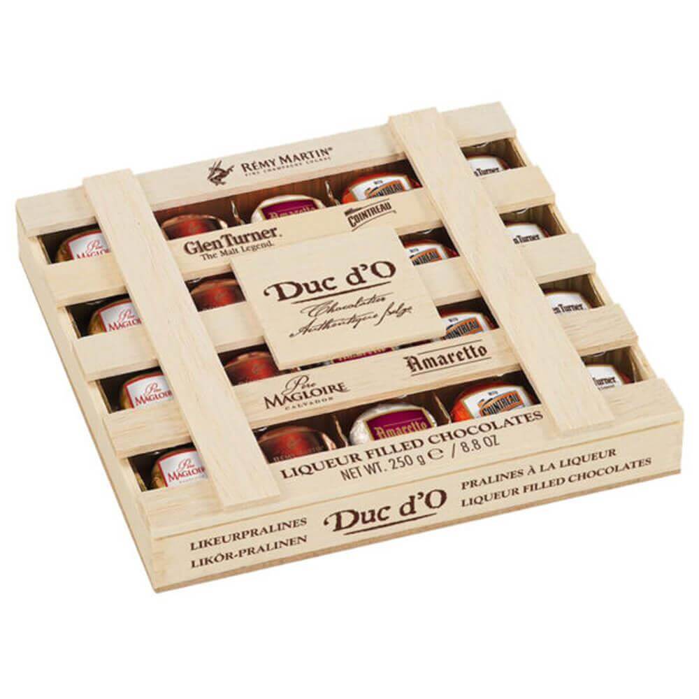Duc d�O Liqueurs in A Wooden Crate 250g